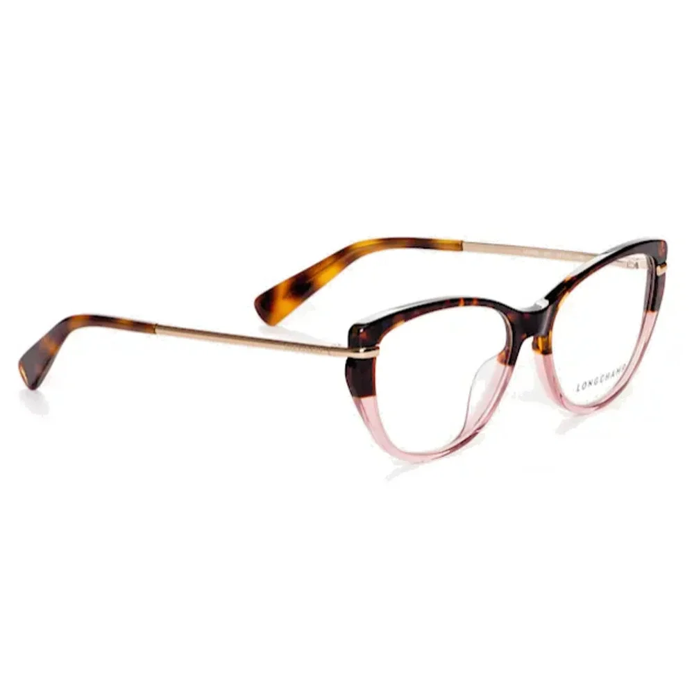 LONGCHAMP LO2629 590 PINK TORTOISE EYEGLASSES FRAMES 54-14-140 AUTHENTIC WOMENS